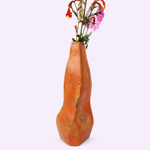 Ceramic Tabletop <b>Vase</b> for Home Decor <b>Small</b> Nordic Rustic White <b>Vase</b> - Product Image 1