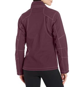 Chaqueta Softshell para Mujer con Logotipo Personalizado, Nuevo Diseño, Cuello Alto, Cremallera, Impermeable, Cortavientos, Transpirable, para Deportes al Aire Libre 2026 - Product Image 5