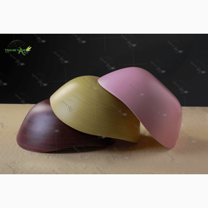 Customized Eco-Friendly <b>Bamboo</b> Salad <b>Bowls</b> Classic Design Disposable Lightweight Non-Toxic for Home Use Wholesale - Product Image 6