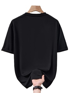 Camiseta Personalizada para Hombre, Corte Regular, Cuello Redondo, Color Sólido, 100% Algodón, Tejido de Punto de Alta Calidad, Ecológica, Transpirable, Manga Corta, 180g - Product Image 2