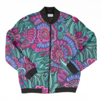 La última chaqueta de bombardero con cremallera para hombre, diseño de moda personalizable con características transpirables, impresión por sublimación al por mayor