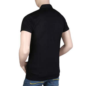 Camiseta Polo Elegante para Hombre - Negra - Product Image 2