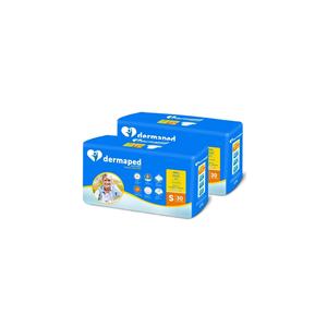 Couches pour adultes super absorbantes, taille S, 60 unités, lot de 2 x 30 avec ceinture - Product Image 1