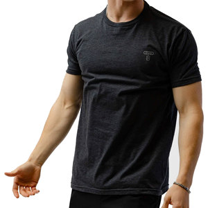 Camisetas lisas de algodón orgánico 100%, camisetas de manga corta informales con diseño personalizado para ropa a granel para hombres, se aceptan servicios OEM/ODM - Product Image 2