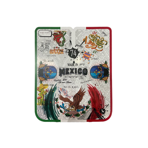 Vente en gros de capes de barbier personnalisées avec cou réglable, nylon de haute qualité, conceptions imperméables, capes professionnelles du drapeau mexicain PRO - Product Image 2