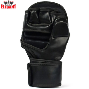 PU cuir meilleur matériau Highland qualité bon fournisseur OEM Service adulte combat formation MMA gants par sport élégant - Product Image 3