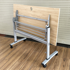 School Folding <b>Table</b> with Plywood Top and Chairs (Set of 4)-CB68179 - Product Image 6