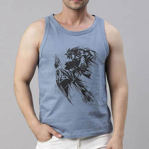 Nuevas llegadas Impreso Gimnasio Entrenamiento Sin mangas Mejor diseño personalizado Hombres Camiseta sin mangas Hecho en Pakistán - Product Image 1