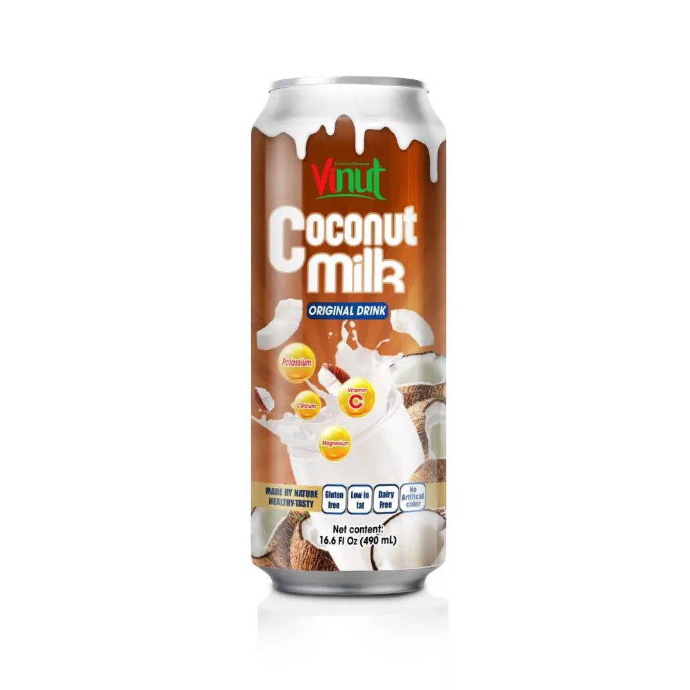 Fornitori di bevande al latte di cocco VINUT da 500ml produttori latte di noci vegano
