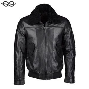 Chaqueta de Cuero Curtido Vegetal Negro con Cuello Alto Desmontable y Capucha, Estilo HIGH STREET, Alta Calidad, Transpirable para Todas las Estaciones - Product Image 1