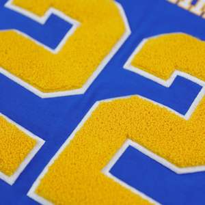 Sigma Gamma Rho SGRho Greek Sorority Camiseta de fútbol azul real de gran tamaño 100% poliéster con logotipos de equipo bordados - Product Image 5