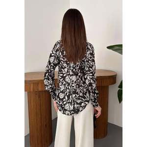 <b>Black</b> Patterned <b>Shirt</b> - <b>Black</b> - Product Image 5