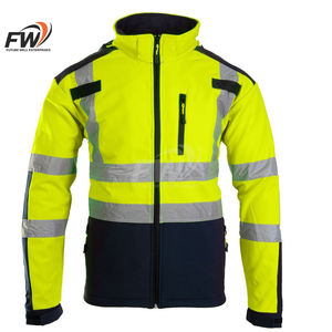 Chaquetas de trabajo de alta visibilidad para hombre, chaquetas de seguridad reflectantes e impermeables para exteriores. - Product Image 1