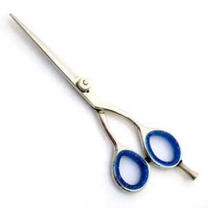 กรรไกรตัดผมสแตนเลส5.5นิ้วใหม่คมพิเศษสำหรับมืออาชีพโลโก้ออกแบบได้ตามต้องการเป็นมิตรกับสิ่งแวดล้อม - Product Image 4