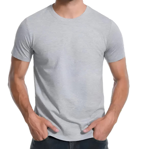 เสื้อยืดผ้าฝ้ายใส่ได้ทั้งชายและ2025สำหรับผู้ชายเสื้อยืดลำลองพิมพ์โลโก้ได้ตามต้องการ - Product Image 6