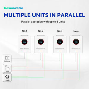 Inversor Solar Monofásico Cosmoxstar de 1.5-13.2KW, 48V, 99% de Eficiencia, 50/60Hz, 220-240VAC, para Sistemas Solares Híbridos Domésticos - Product Image 4