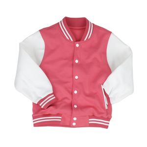 Chaqueta de béisbol de algodón de alta calidad, abrigo con hombros caídos, uniforme de béisbol, chaquetas universitarias de calle, bordado con estampado de logotipo personalizado - Product Image 1