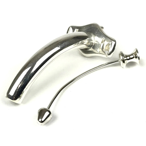 Pipa bedah Manual Stainless Steel, instrumen bedah ENT bersertifikasi CE, tabung tracheostomi Chevalier <span class=keywords><strong>Jackson</strong></span>, garansi 5 tahun