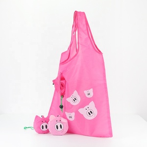 Bolsa de Compras Plegable con Material de Fibra de Poliéster, Patrón y Tamaño Personalizables - Product Image 2