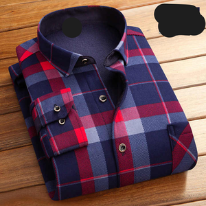 Chemises à manches longues à carreaux Coupe régulière Tendance Haute qualité Chemises en coton pour hommes Chemises boutonnées pour hommes Chemise décontractée - Product Image 6