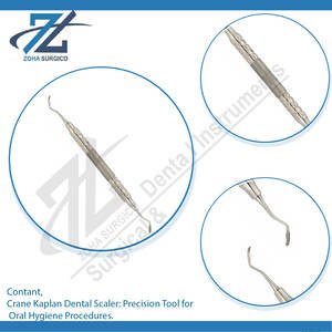 Crane Kaplan Dental Scaler Herramienta de precisión para procedimientos de higiene bucal Curetas dentales periodontales terminadas Gracey Periodontal - Product Image 4