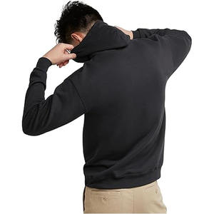 Sudadera con Capucha de Felpa Gruesa Personalizada para Hombre, Estilo Holgado, Mezcla de Algodón Ecológica, Ropa Urbana, Sudadera de Invierno - Product Image 2