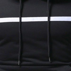 Hombres de gran tamaño de peso pesado de alta calidad 100% algodón grueso sudaderas con capucha logotipo personalizado hombro caído en blanco al por mayor - Product Image 4