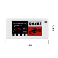 Minew 2,66 pulgadas ESL Eink Display BLE 5,0 Etiqueta de precio digital ESL Etiqueta de estante electrónica API Puede integrar el sistema POS Nuevo minorista