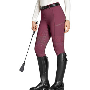 Pantalons d'équitation antidérapants, imperméables et coupe-vent, leggings d'équitation pour femmes, vêtements de sport à compression flexible - Product Image 1