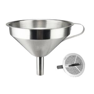 Metal Kitchen Separating Oil Stainless Steel <b>Funnel</b> Stainless Steel Brass <b>Funnel</b> Metal Small <b>Funnel</b> for Filling Oils Kerosene - Product Image 1