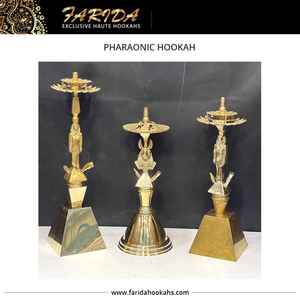 Qualité supérieure Design unique Collection de luxe Édition limitée Anubis égyptien personnalisé Le dieu de l'au-delà Narguilé pharaonique - Product Image 5