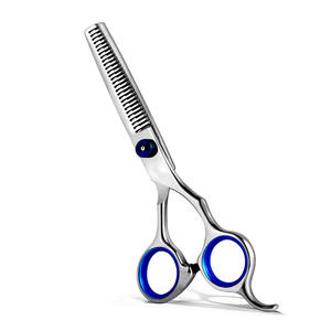 Tijeras de pelo de etiqueta privada personalizadas recién llegadas, hoja de acero inoxidable con mango de cerámica, herramienta de belleza a precio competitivo - Product Image 4