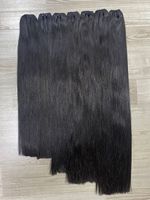 Extensions de cheveux de trame super doublement étirées à alignement des cuticules des cheveux naturels vietnamiens de haute qualité du vendeur de cheveux d'usine