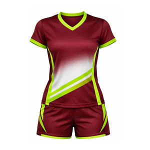 Uniformes de Voleibol Unisex Profesionales Hechos a Medida 2026, 100% Poliéster, Impresión Digital Personalizada - Product Image 2