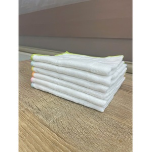 Serviette de cuisine à séchage rapide serviette en coton hypoallergénique 25x35 cm OEM ODM couleur unie écologique réutilisable à faible quantité minimale de commande - Product Image 2