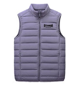 Veste matelassée unisexe à capuche OTTOMAN CARPORATION, décontractée, hiver, grande taille, fermeture éclair, coupe-vent, imperméable, respirante, séchage rapide - Product Image 4