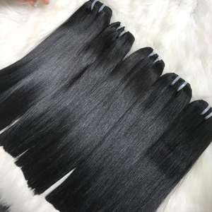 ผมแท้เวียดนาม VQ Hair 100% Virgin HD สำหรับต่อผมแบบมัด คุณภาพสูง แบบตรงธรรมชาติ เย็บสองชั้น น้ำหนัก 100 กรัม - Product Image 4