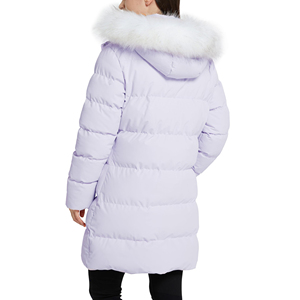 Vêtements en gros Vestes parka d'hiver personnalisées pour femmes Veste en duvet décontractée fabrication coupe-vent pour femmes - Product Image 4