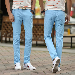 Pantalon en jean léger de haute qualité, best-seller, tissu Oxford, nouveau design, polyester/coton extensible, respirant, séchage rapide - Product Image 2