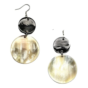 Pendientes de cuerno hechos a mano de moda superior para mujer Diseño elegante Precios al por mayor directos de la India por glowin fashion - Product Image 5