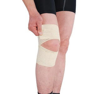 Wholesale MESS SPORTS Medical Neoprene Breathable Elastic <b>Knee</b> Wraps <b>Bandage</b> for Weight-lifting Unisex Customizable 2024 - Product Image 6