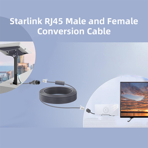 สายแปลง CAT6 RJ45 แบบพรีเมียม ตัวผู้เป็นตัวเมีย สำหรับต่อขยายเครือข่าย Starlink Gen3 Mini Outdoor - Product Image 3