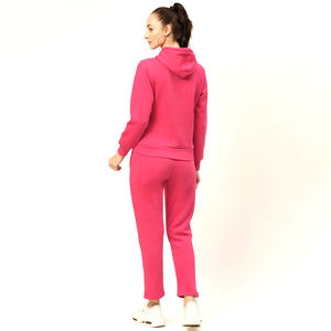 Conjunto de sudadera con capucha y joggers de algodón 100% liso de alta calidad, chándal de gran tamaño con logotipo personalizado para hombre y mujer Unisex - Product Image 3