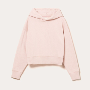 Sudadera con capucha cuadrada para mujer, estampado personalizado, invierno, ODM, 100% algodón, corte holgado, logotipo frontal, calidad superior para ropa de calle moderna - Product Image 6