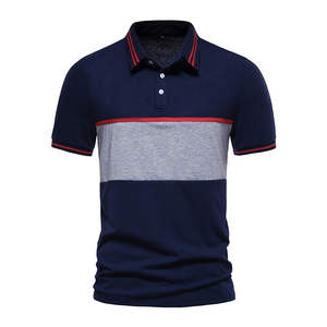 Polos nouveaux hommes polos meilleur vente en gros de haute qualité plaine décontracté golf logo personnalisé simple polo pour hommes confortable - Product Image 2