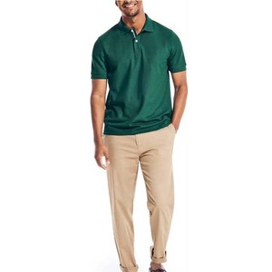 2024 été personnalisé 220g coton Jersey grande taille hommes chemise de sport brodé à manches courtes respirant plaine pour Polo T-Shirts - Product Image 2