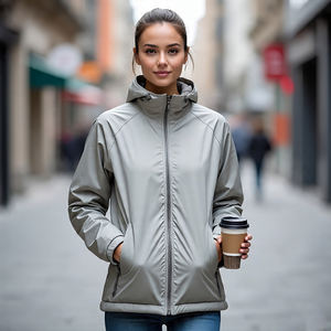 Chaquetas de Camping de concha suave para mujer de talla grande con forro de gran tamaño Otoño Invierno deportes al aire libre chaqueta Softshell para mujer - Product Image 6