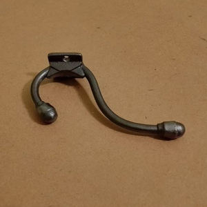 Classic Heavy-Duty Cast Iron Long <b>Coat</b> <b>Hook</b> <b>Wall</b>-Mounted Double Clothes & Hat <b>Hook</b> With Box Packing <b>for</b> Bathroom Door Low Price! - Product Image 4