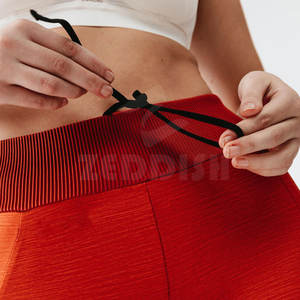 Nouveau design personnalisé Gym Workout Fitness Leggings 100% coton taille haute respirant femmes Fitness Leggings - Product Image 5