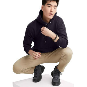 Sudadera con capucha para hombre de color liso, forro polar de algodón, ropa de calle en blanco suave y Premium, logotipo personalizado, entrega rápida, proveedor mayorista a granel - Product Image 5